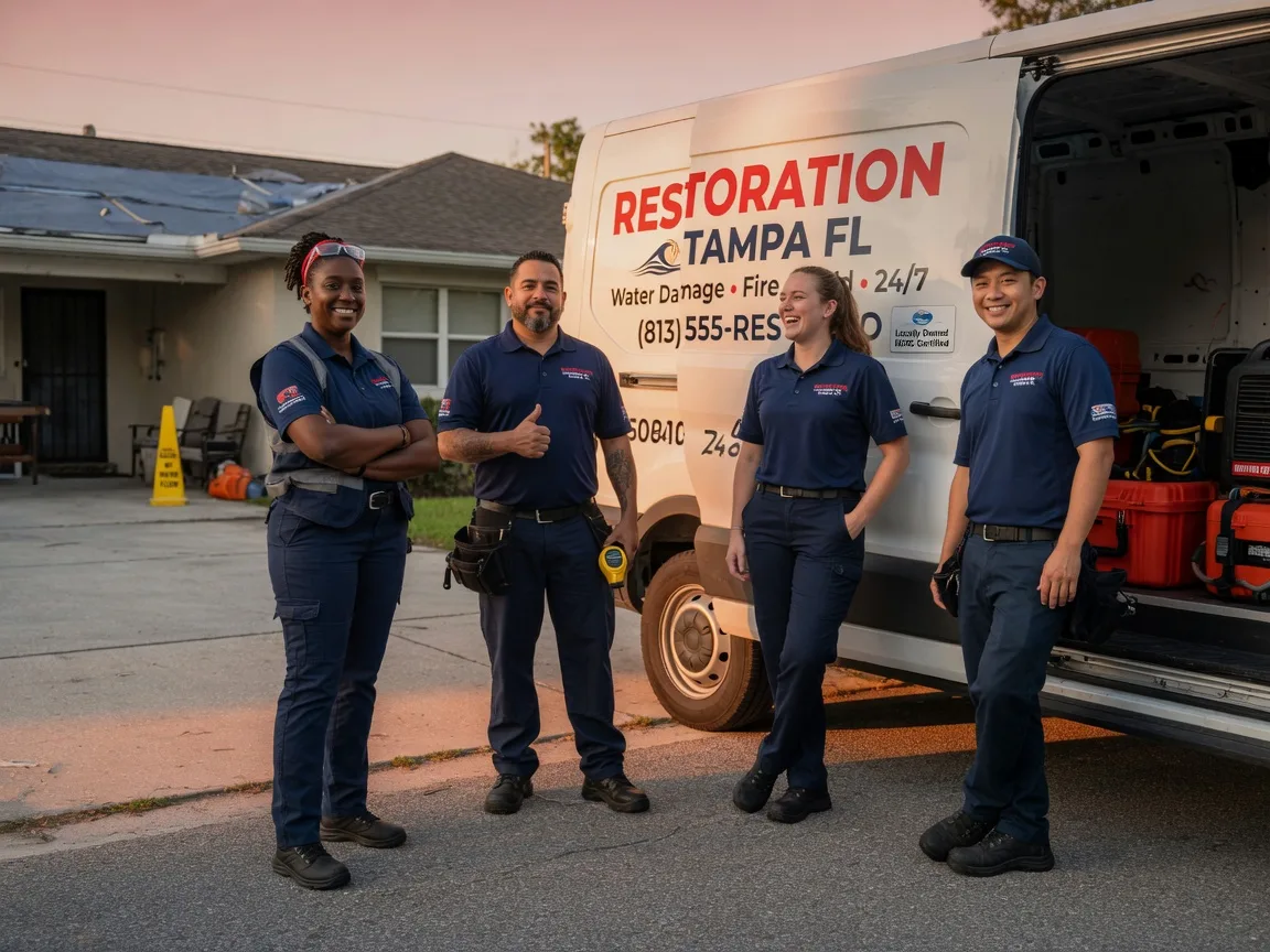 Water Damage Restoration company in Knoxville, IA